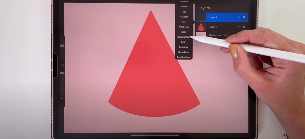 Clipping Masks in Procreate
