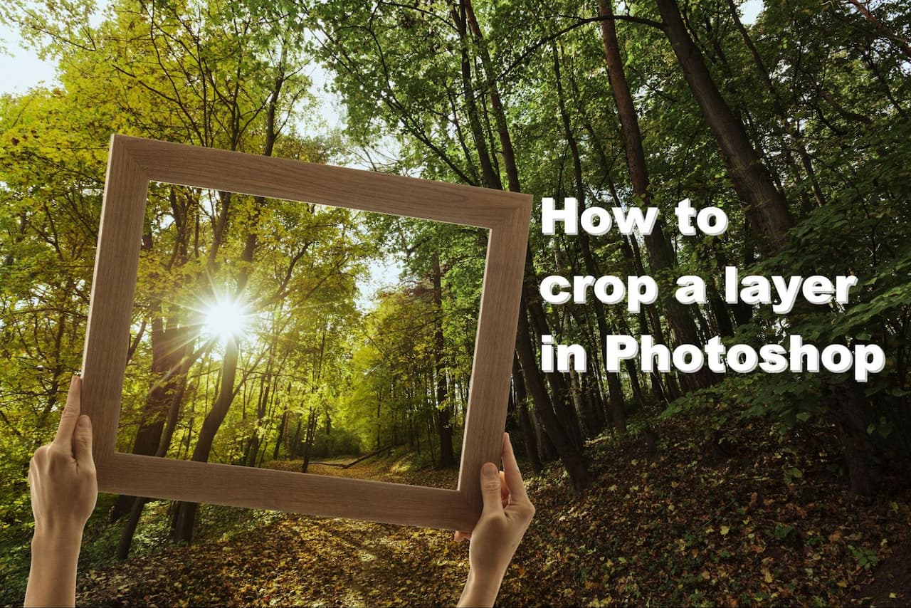 A step-by-step guide on cropping a layer in Photoshop