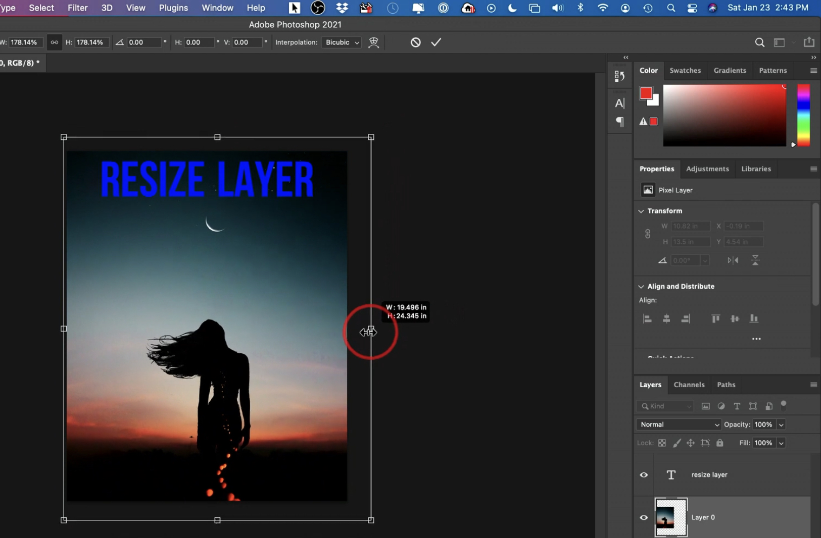 How to Make a Layer Bigger in Expand Your Skills